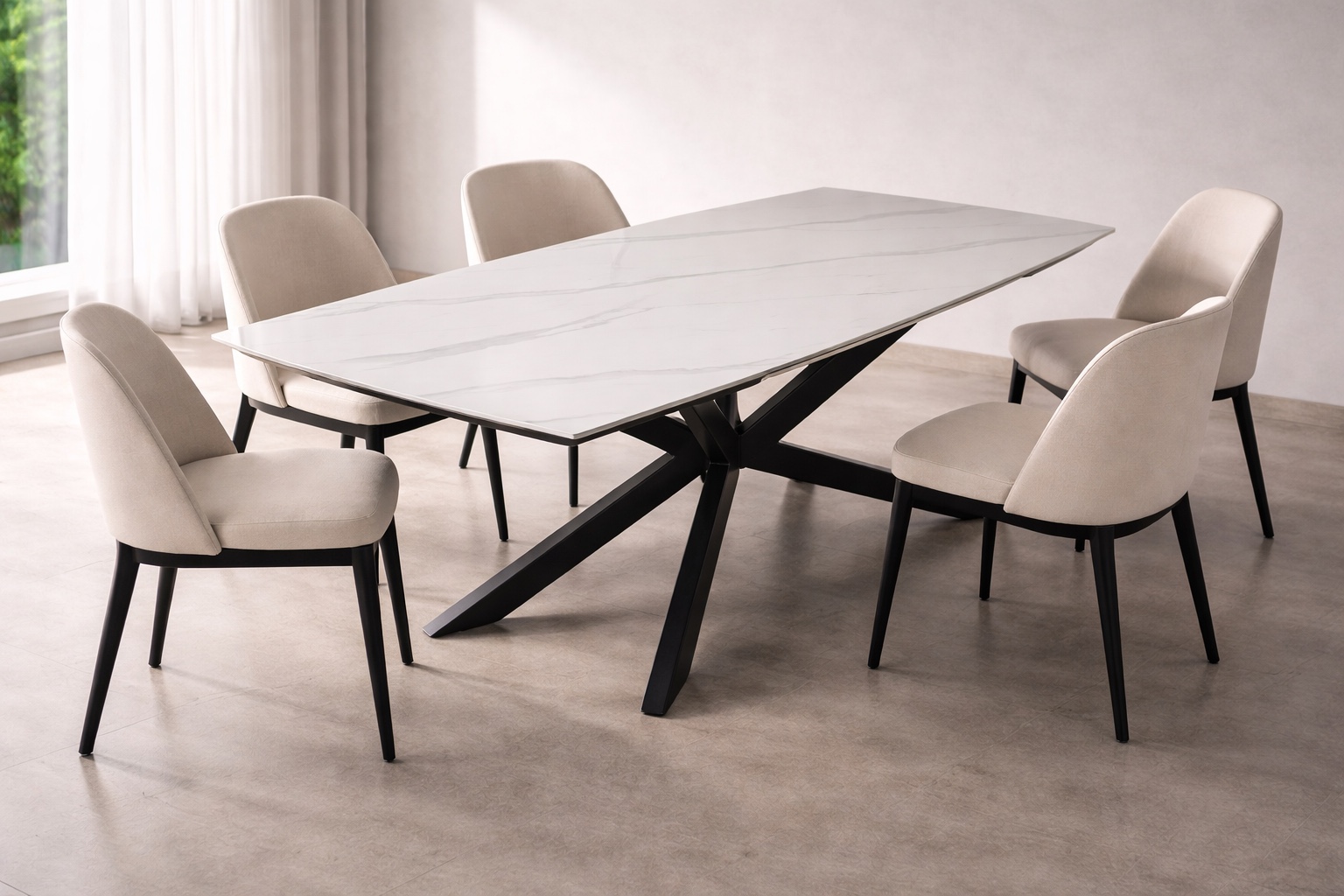 Mesa Extensible Copenhagen detalle